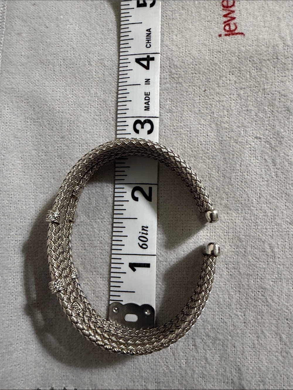 Bellezza sterling silver bracelet - Picture 6 of 9